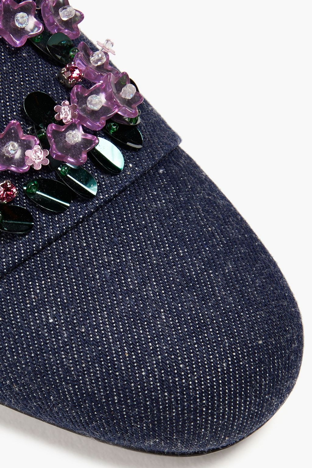 ROGER VIVIER デニム ローファー