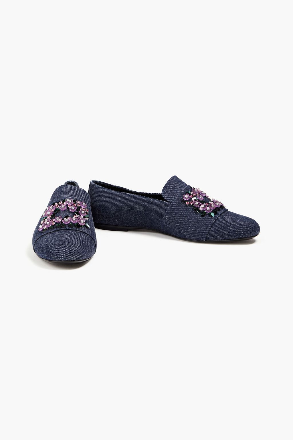 ROGER VIVIER デニム ローファー