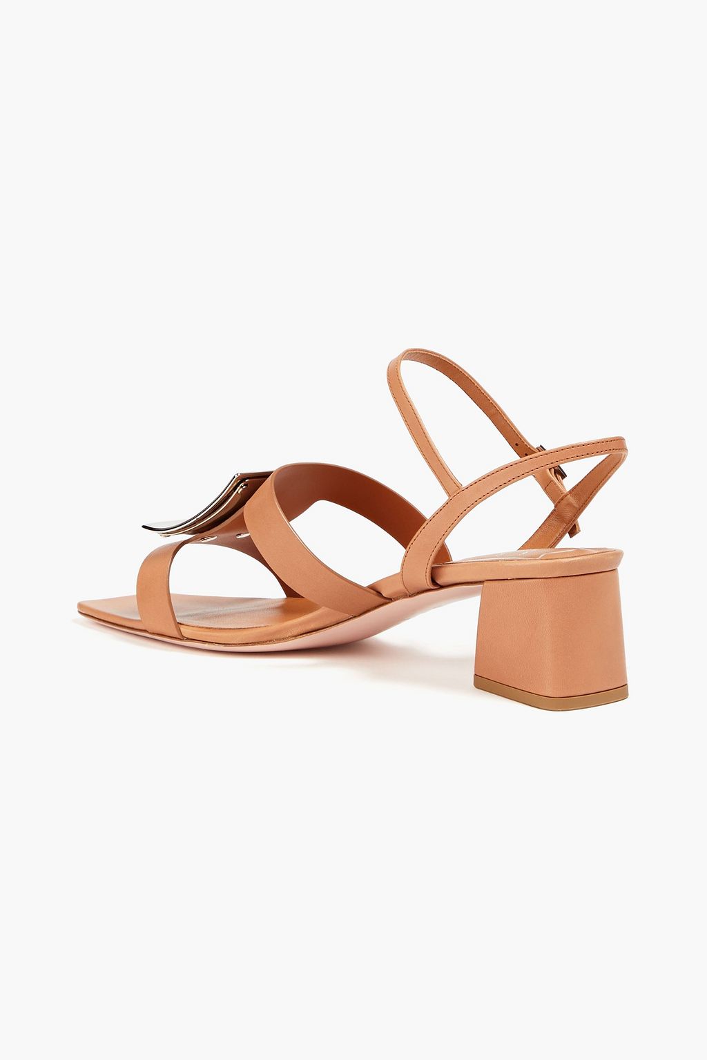 ROGER VIVIER Embellished leather sandals