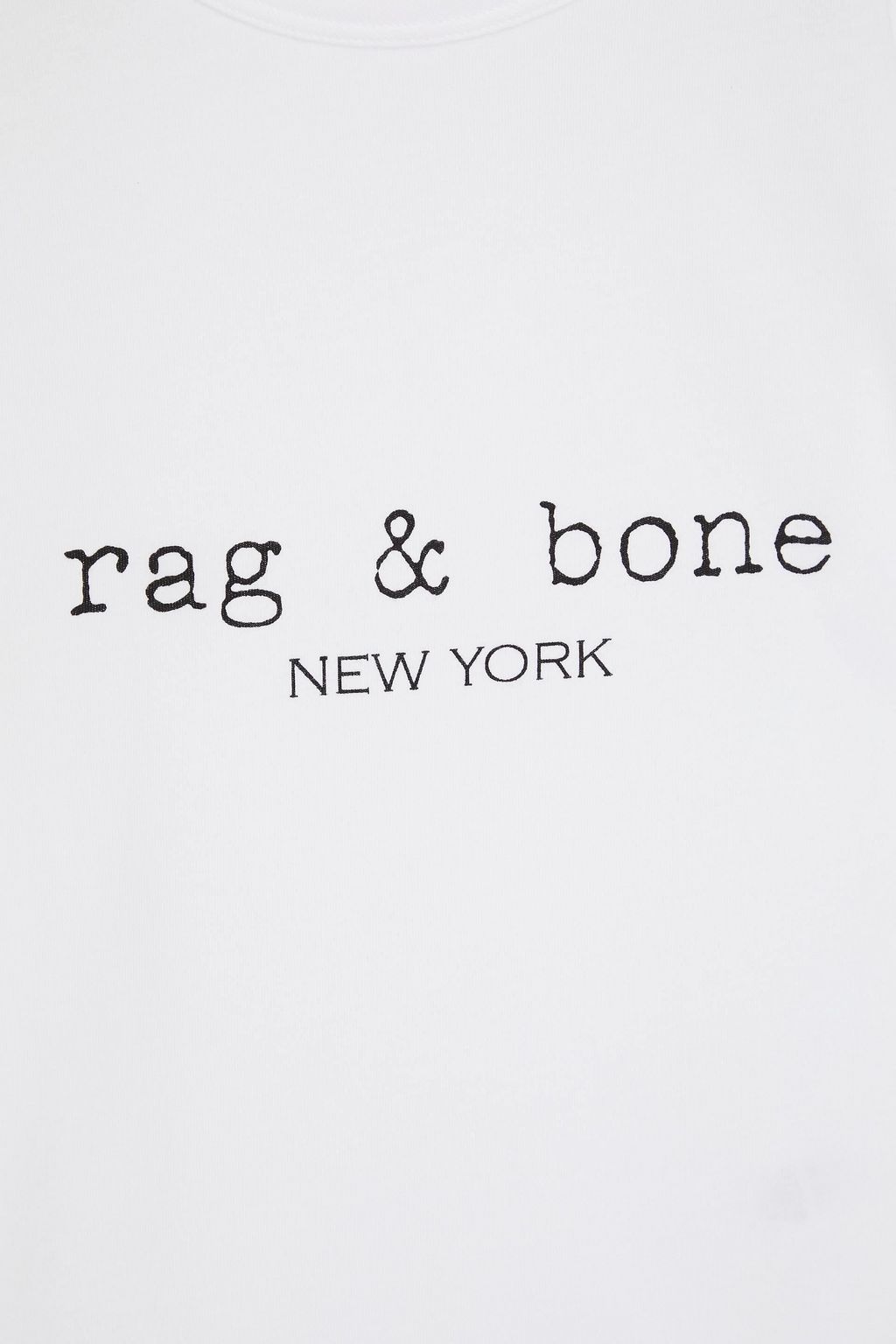 RAG & BONE تي شيرت مصنوع من قطن جيرسي ومزين بطبعات
