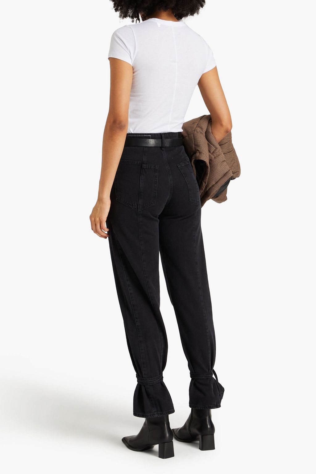 RAG & BONE تي شيرت مصنوع من قطن جيرسي ومزين بطبعات