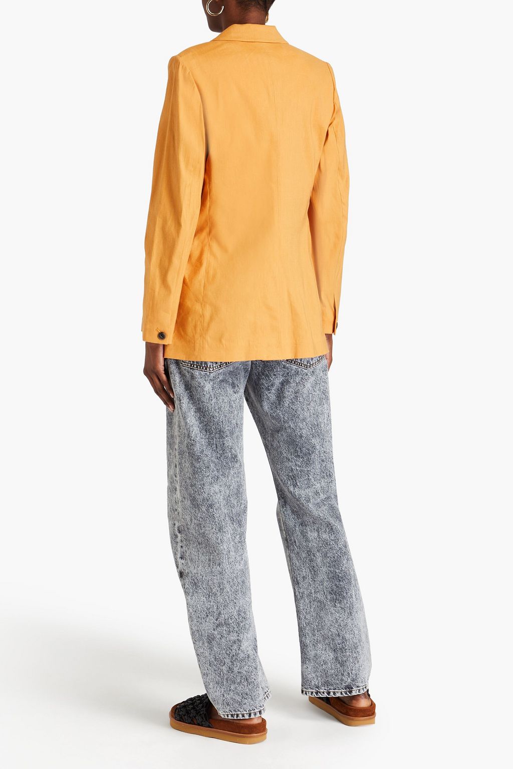 RAG & BONE بليزر «تشارلز» من مزيج الكتّان