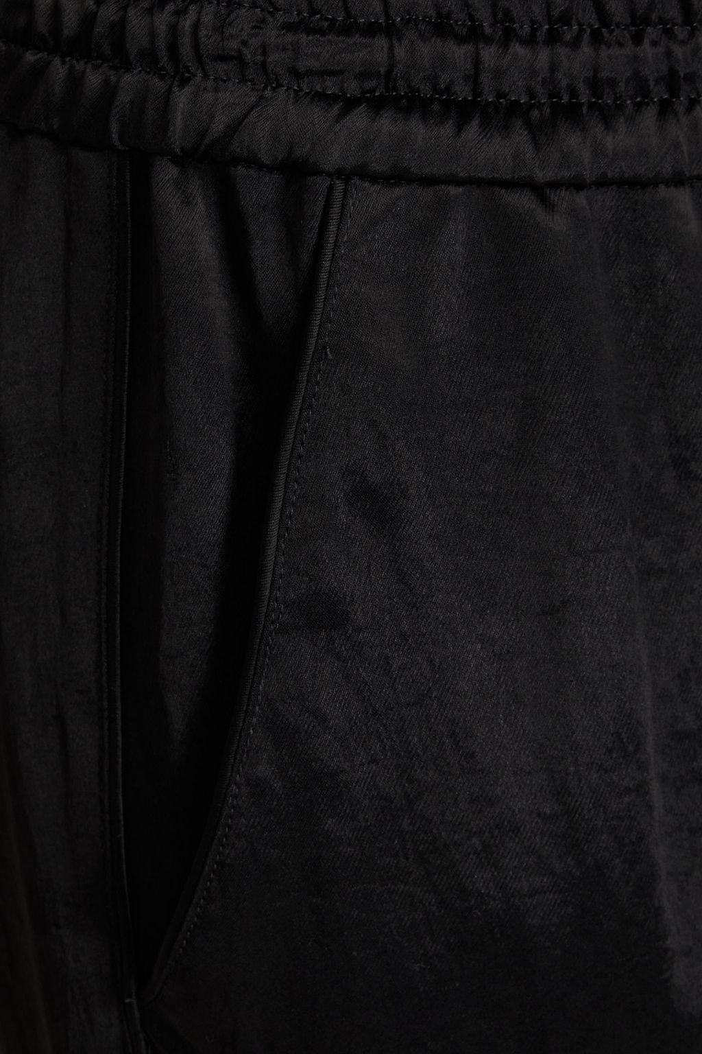RAG & BONE 크링클 새틴 스트레이트 레그 팬츠