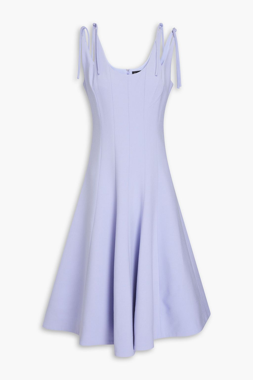 OSCAR DE LA RENTA Wool-blend crepe dress | THE OUTNET