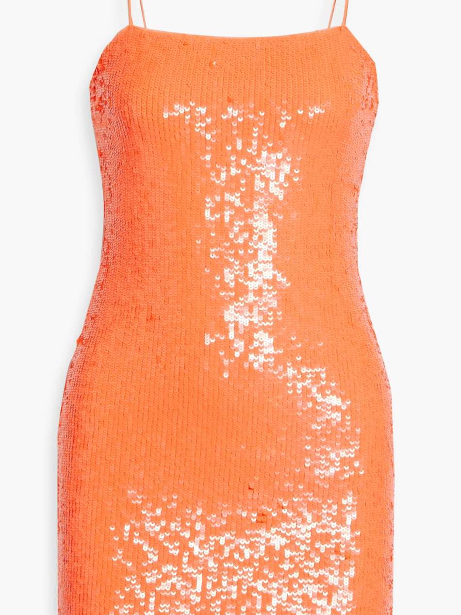 fifi sequined stretch-tulle mini dress