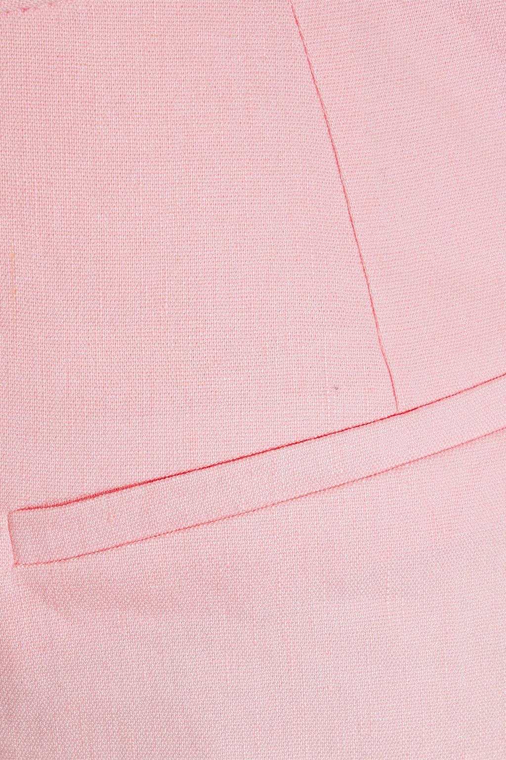 ALICE + OLIVIA شورت «دونالد» مصنوع من مزيج الكتّان