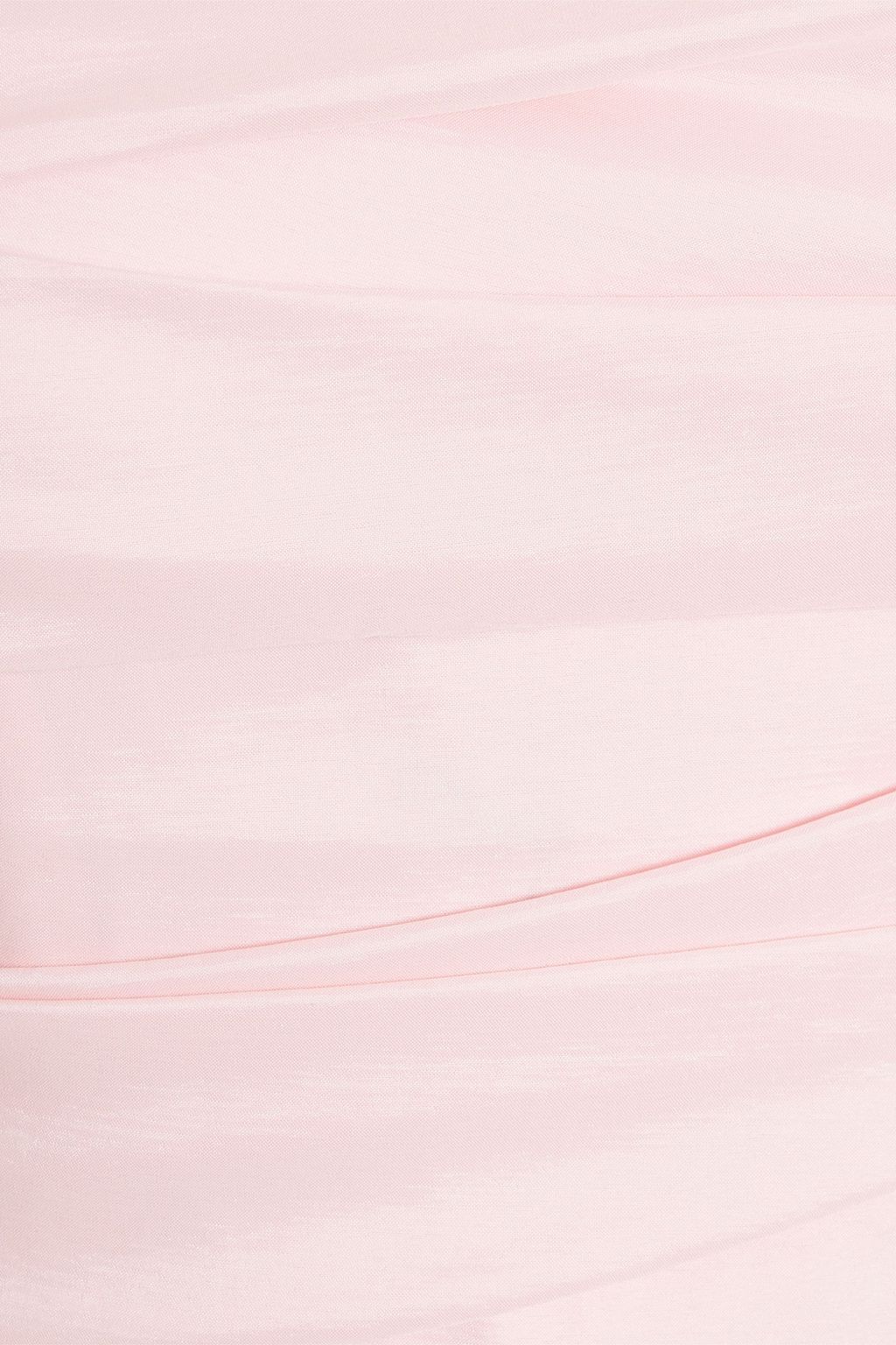ALICE + OLIVIA Tita cropped pleated taffeta top