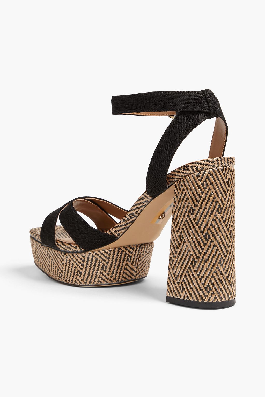SAM EDELMAN صندل «نوليتا» بنعل سميك مصنوع من نسيج محبوك