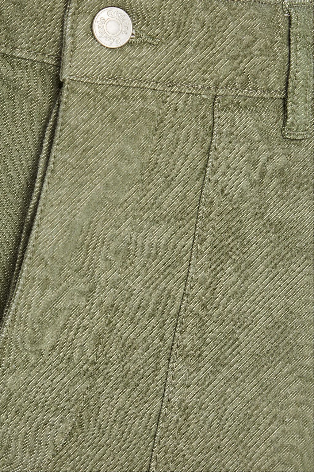 OFFICINE GÉNÉRALE Saskia high-rise straight-leg jeans