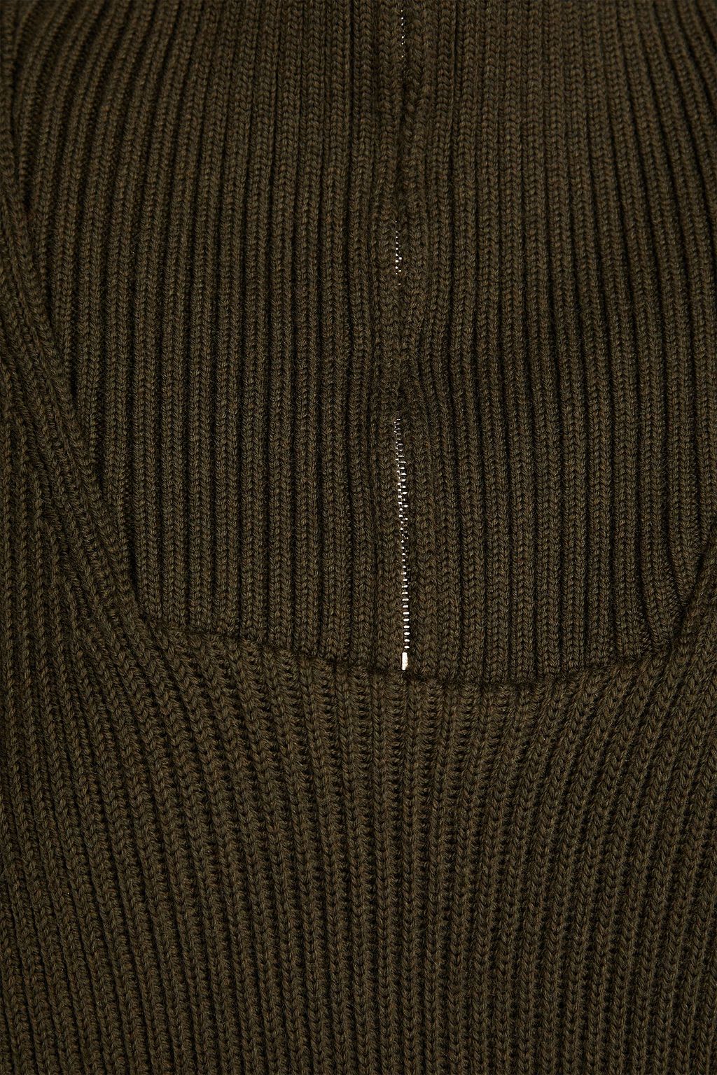 OFFICINE GÉNÉRALE Tiphanie merino wool half-zip sweater