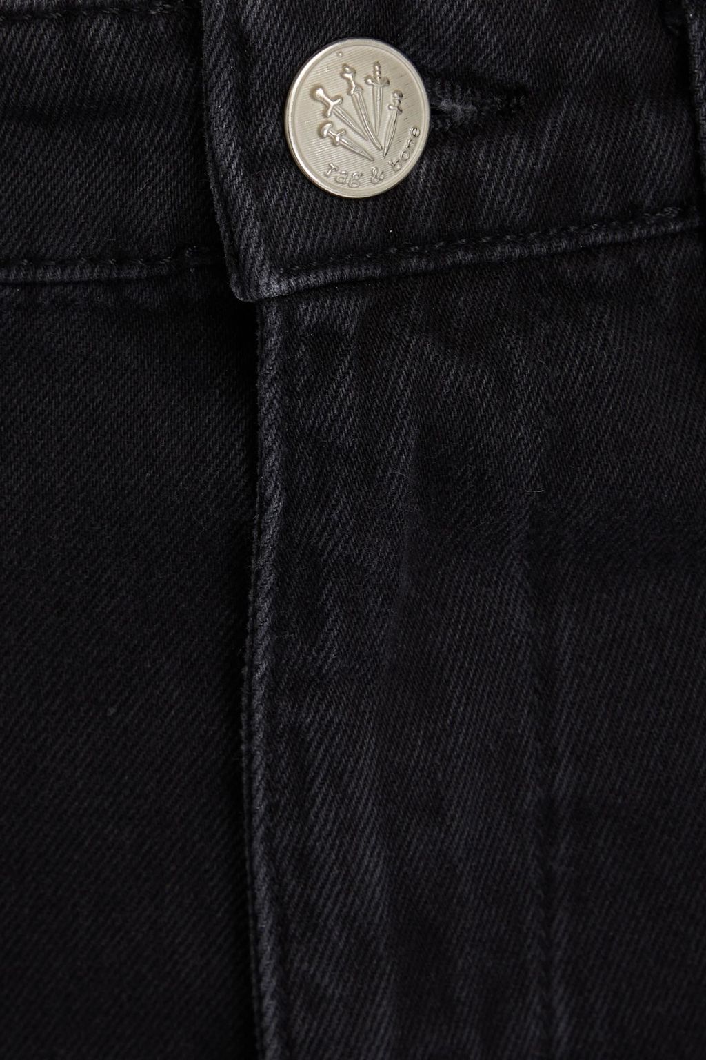 RAG & BONE جينز بقصة تضيق تدريجياً وبخصر عالٍ