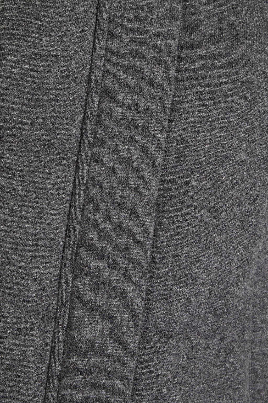 BRUNELLO CUCINELLI Reversible quilted cashmere-felt and shell hooded vest