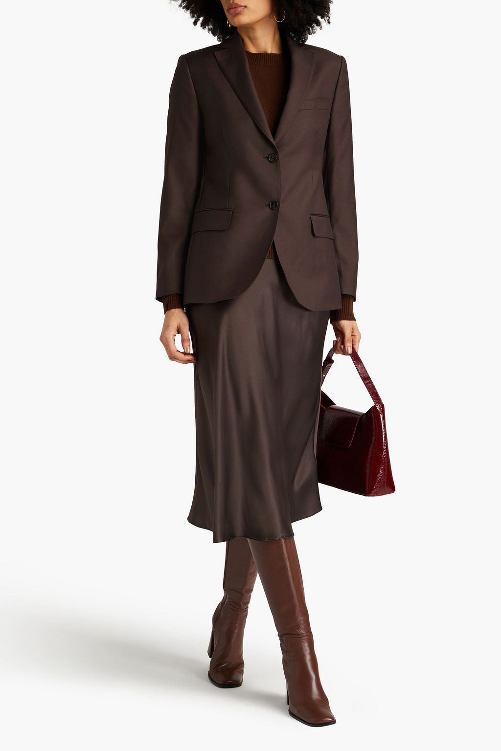 OFFICINE GÉNÉRALE Charlene wool-twill blazer