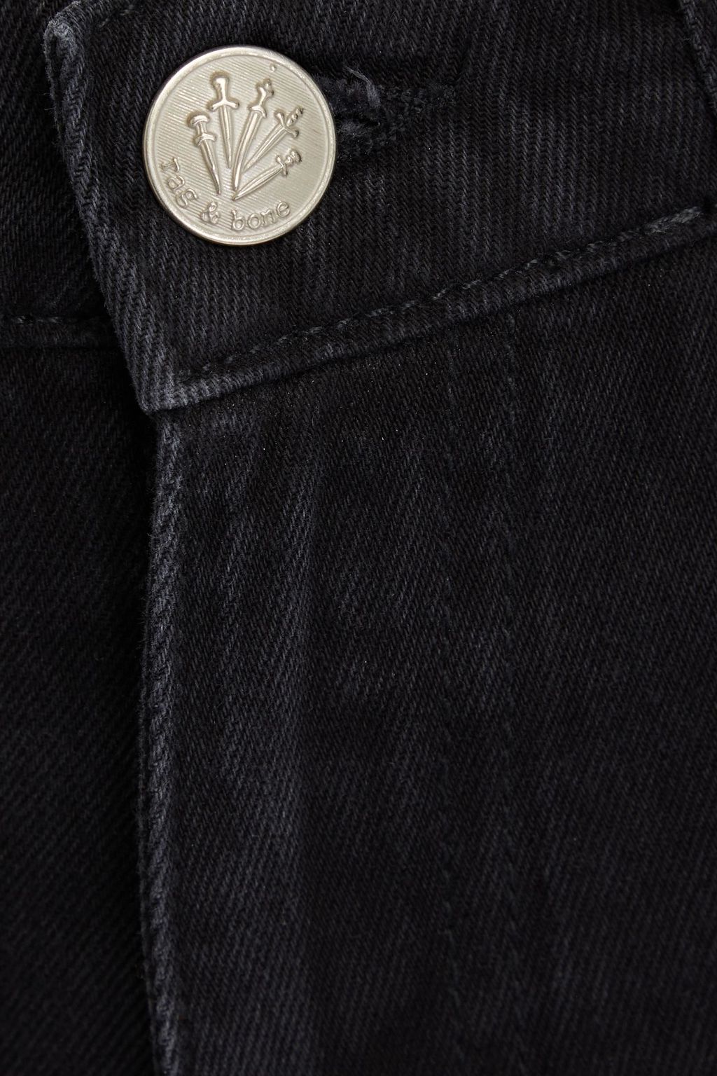 RAG & BONE جينز بأرجل واسعة وبخصر عالٍ