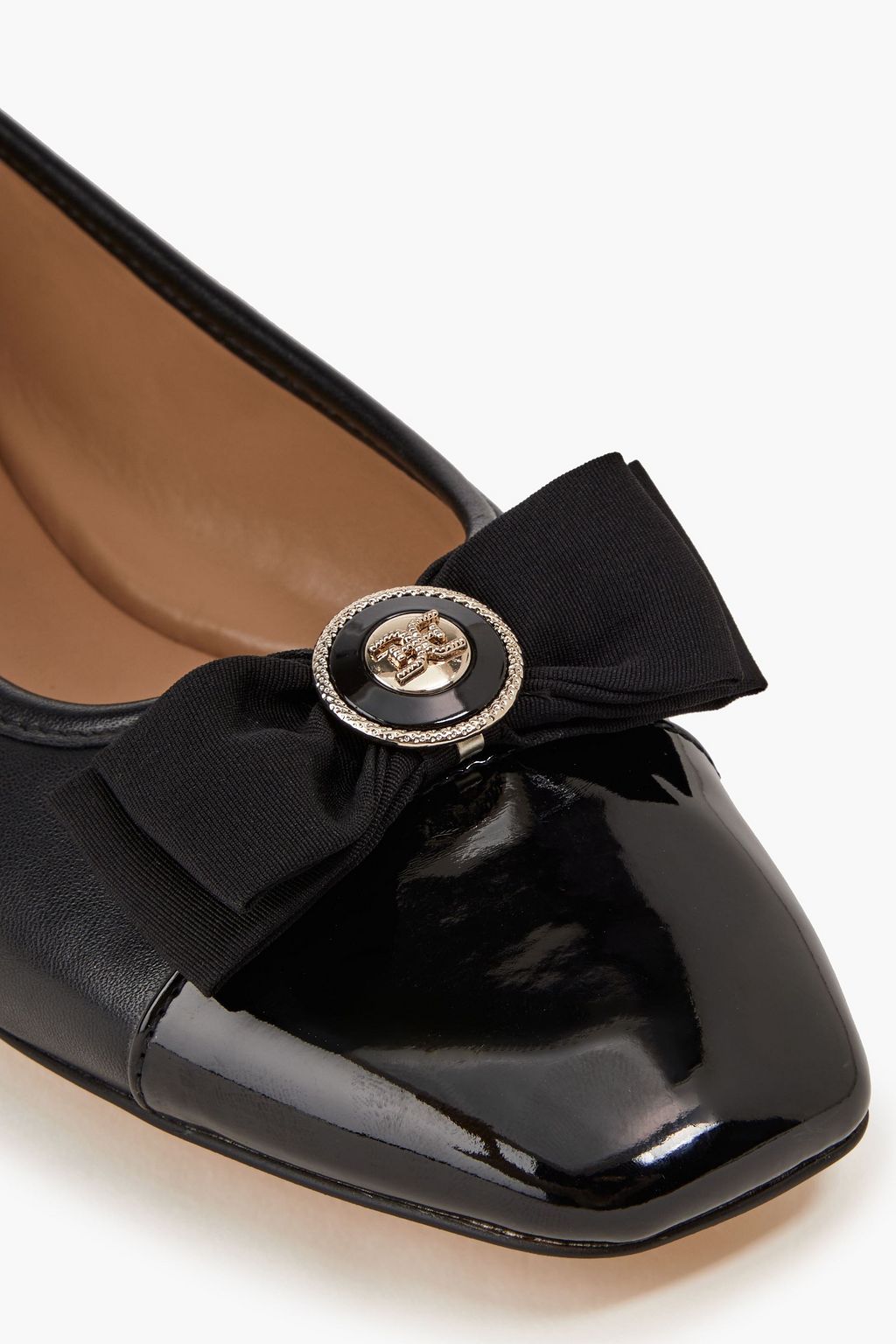 SAM EDELMAN Maren embellished leather ballet flats
