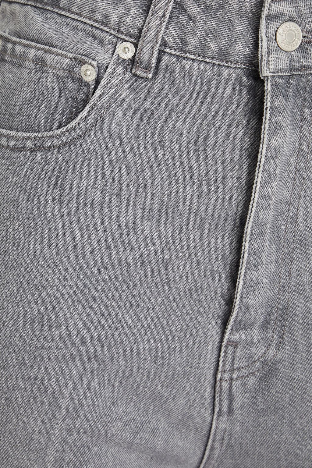 OFFICINE GÉNÉRALE Ariane cropped high-rise straight-leg jeans