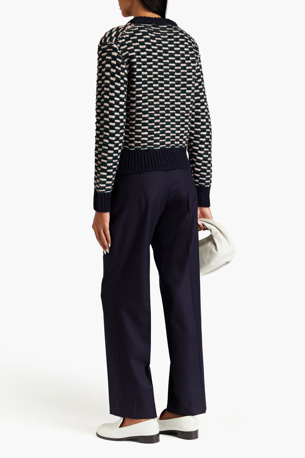 OFFICINE GÉNÉRALE Alissa jacquard-knit sweater