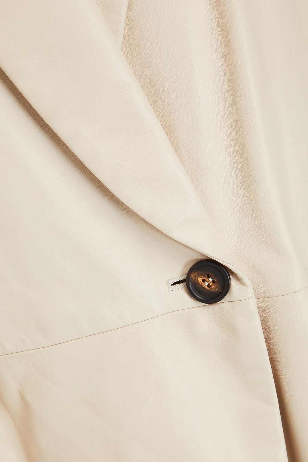 BRUNELLO CUCINELLI Blazer aus Leder mit Zierperlen