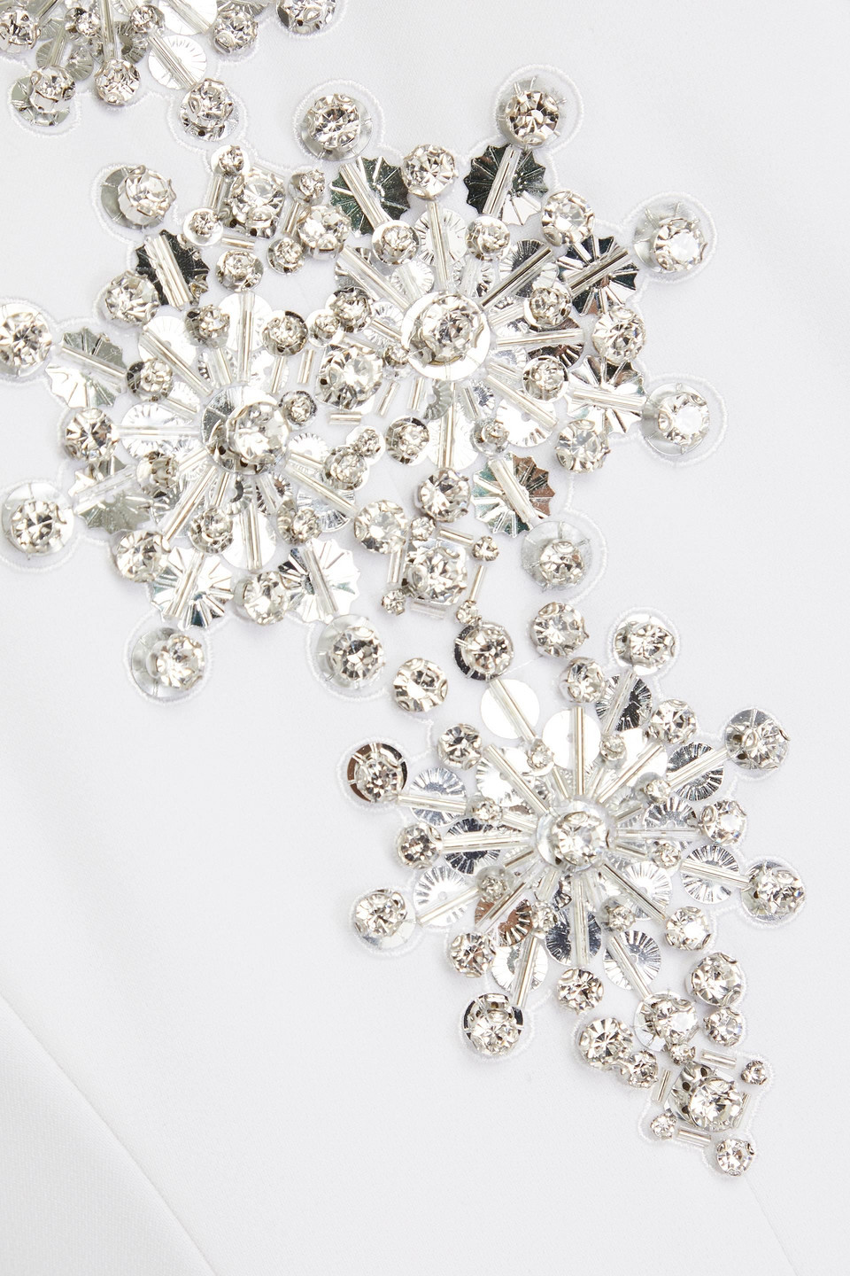 JENNY PACKHAM EMBELLISHED TWILL GOWN