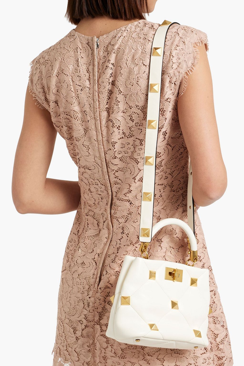 VALENTINO GARAVANI Roman Stud quilted leather tote