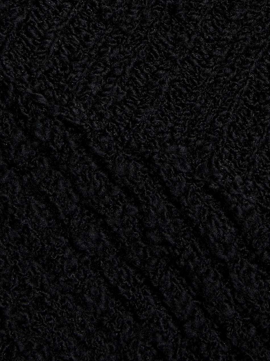 ribbed wool midi dress
