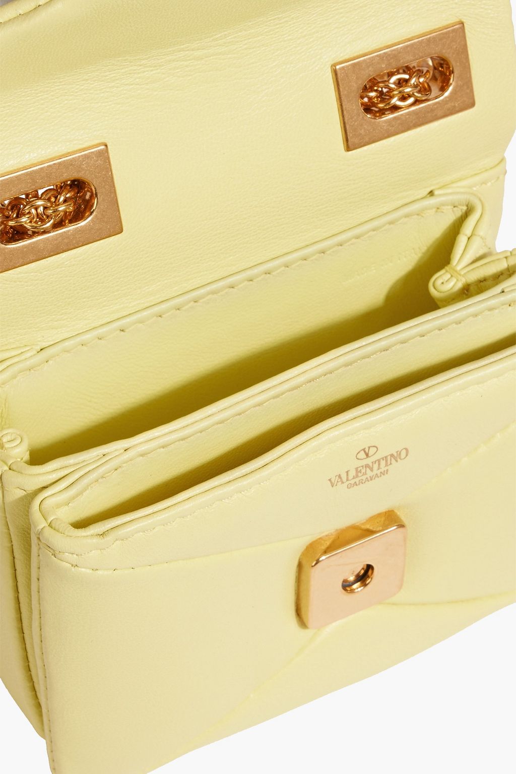 VALENTINO GARAVANI One Stud quilted leather shoulder bag THE