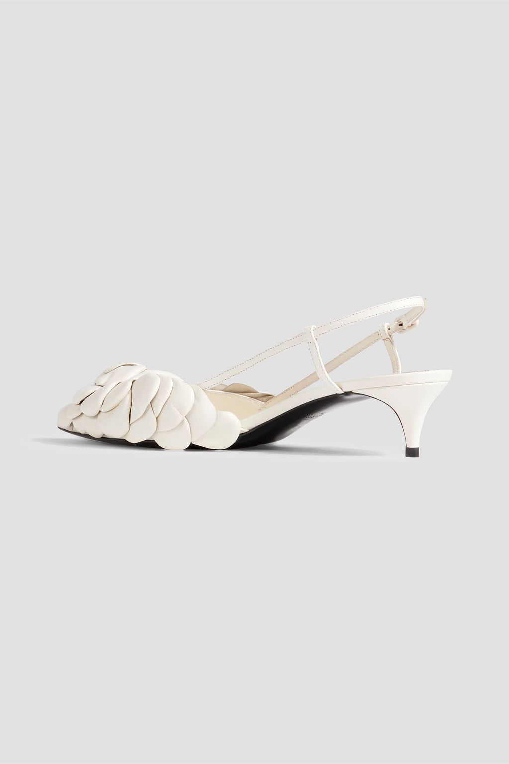 VALENTINO GARAVANI 03 Rose Edition Atelier レザー スリングバックパンプス