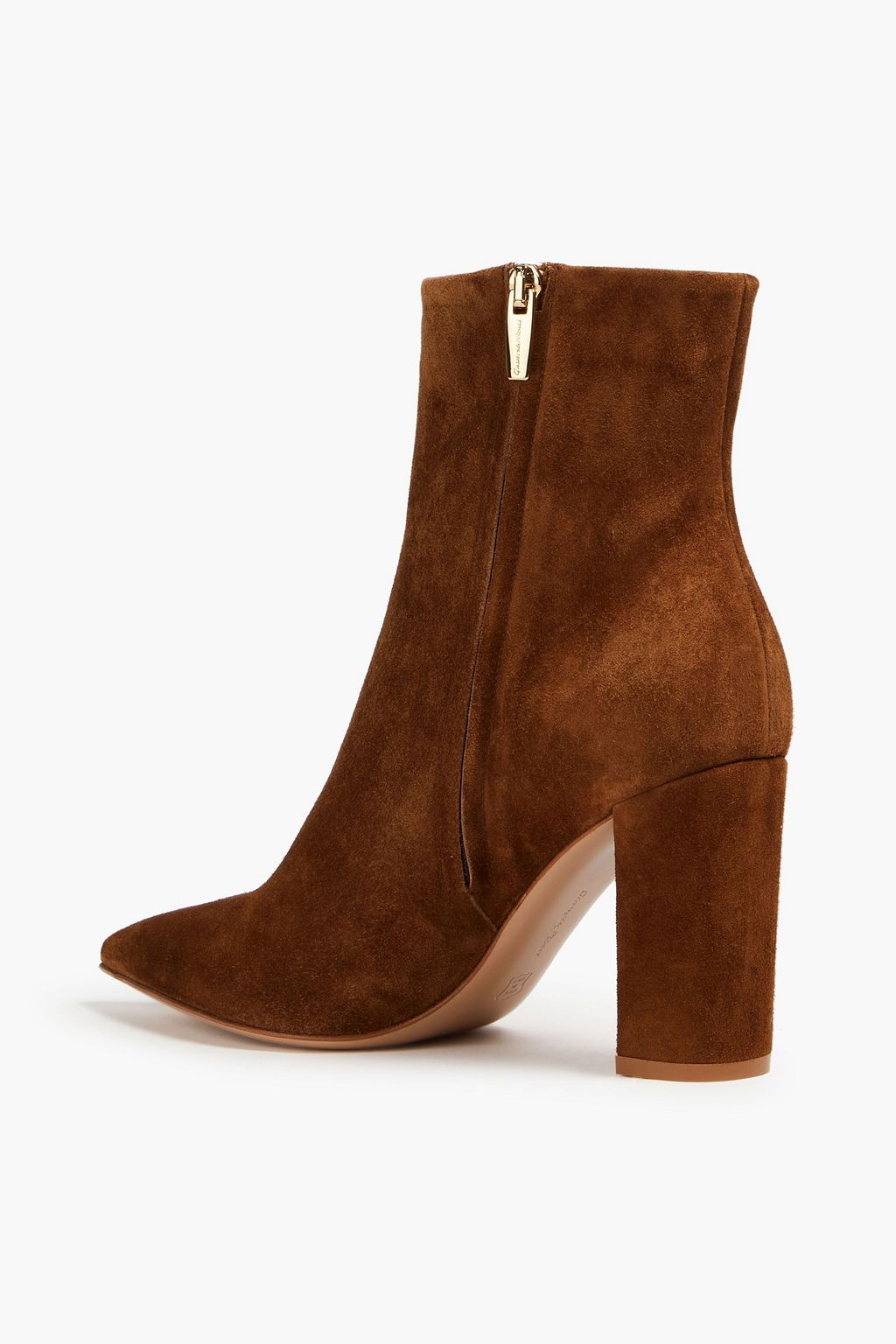 GIANVITO ROSSI Piper 85 suede ankle boots