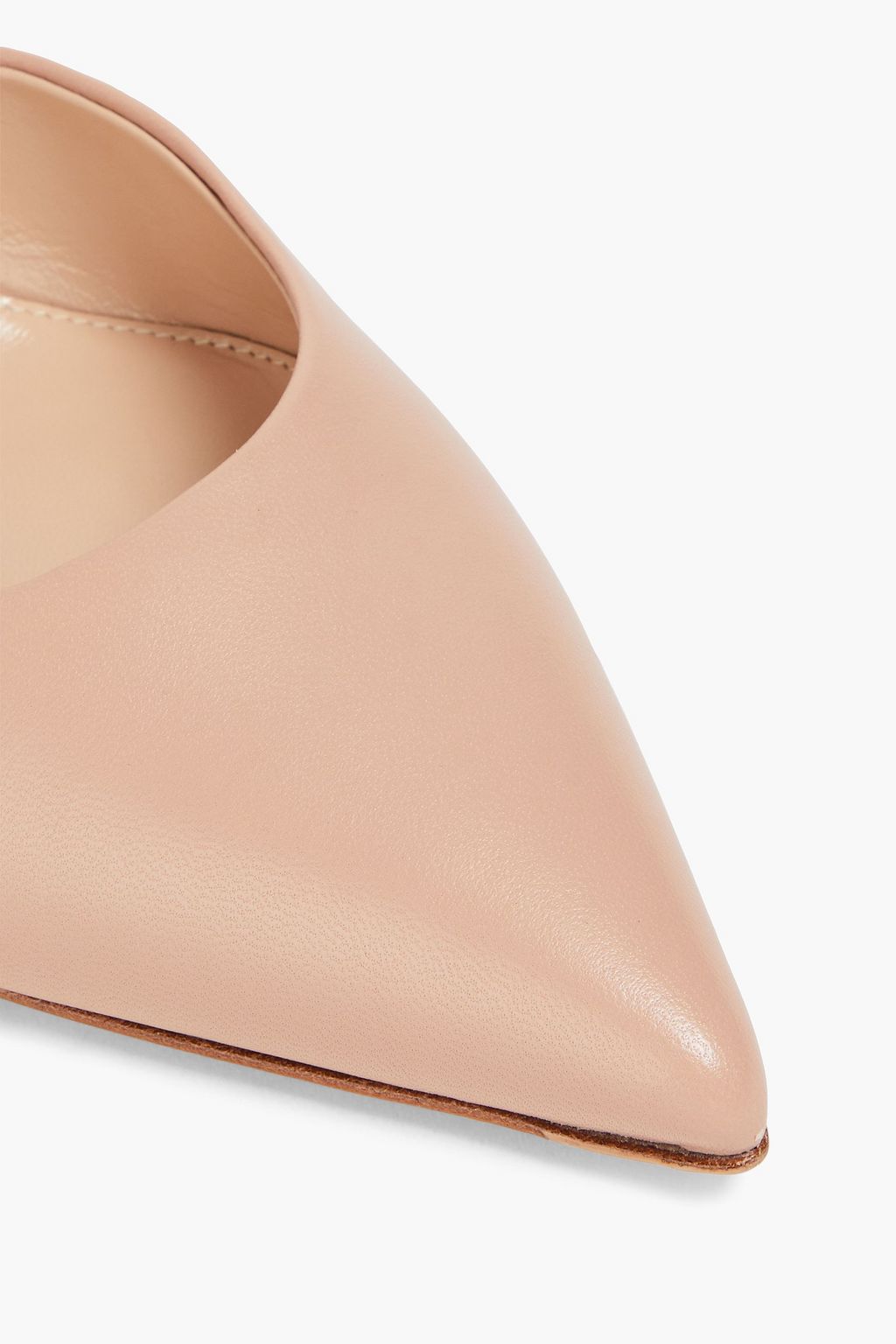 GIANVITO ROSSI Celeste leather pumps