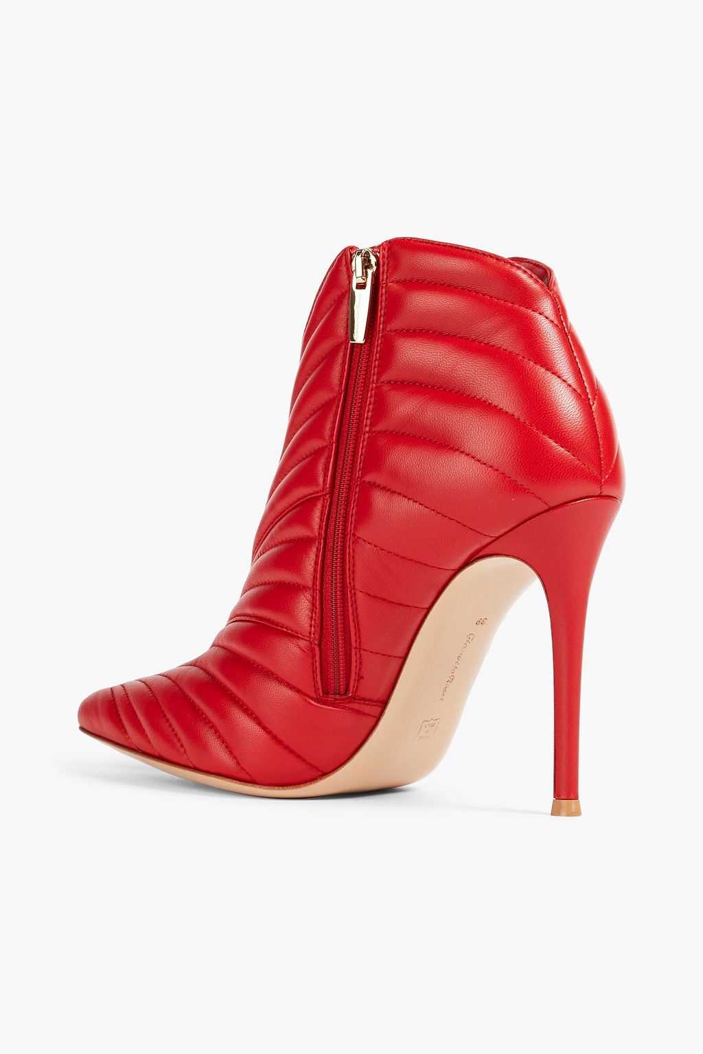 GIANVITO ROSSI Eiko Ankle Boots aus gestepptem Leder