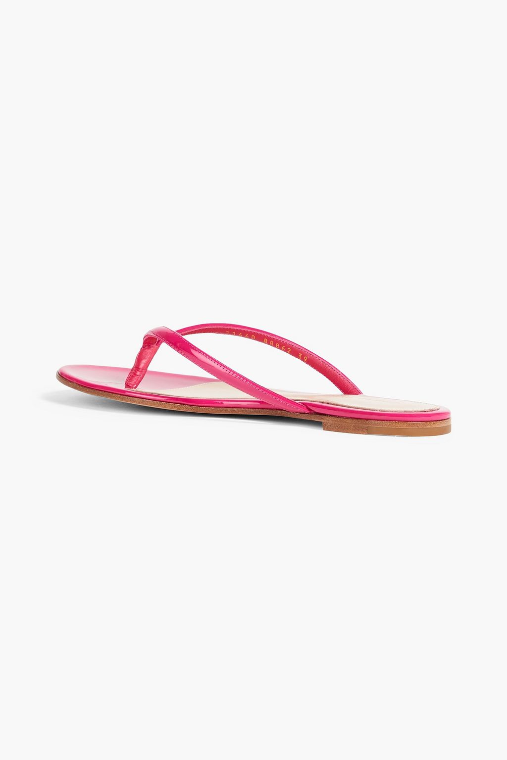 GIANVITO ROSSI Calypso Zehensandalen aus Lackleder