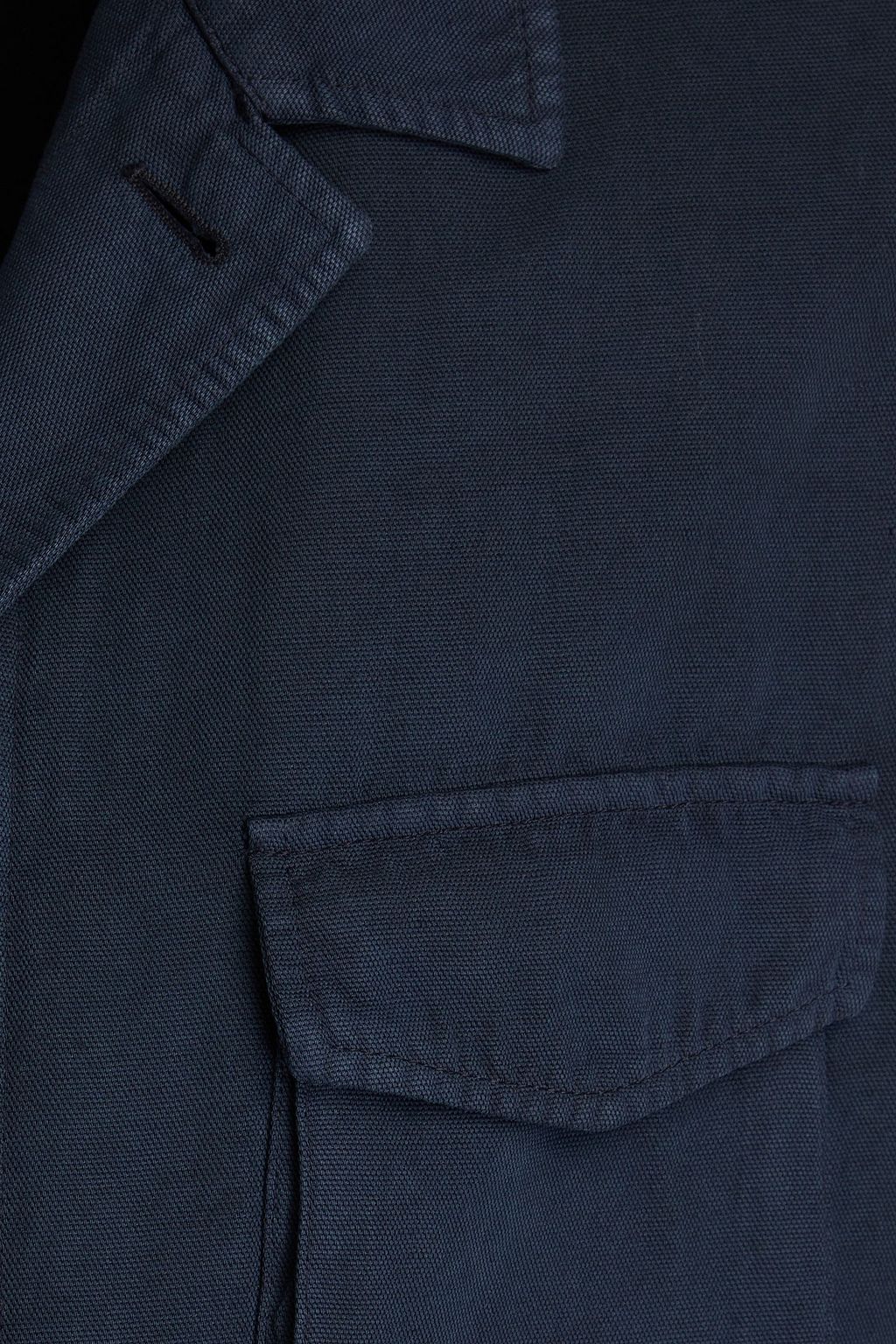 BOGLIOLI Cotton and linen-blend canvas field jacket