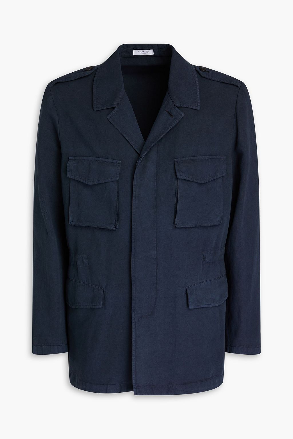 BOGLIOLI Cotton and linen blend canvas field jacket THE OUTNET