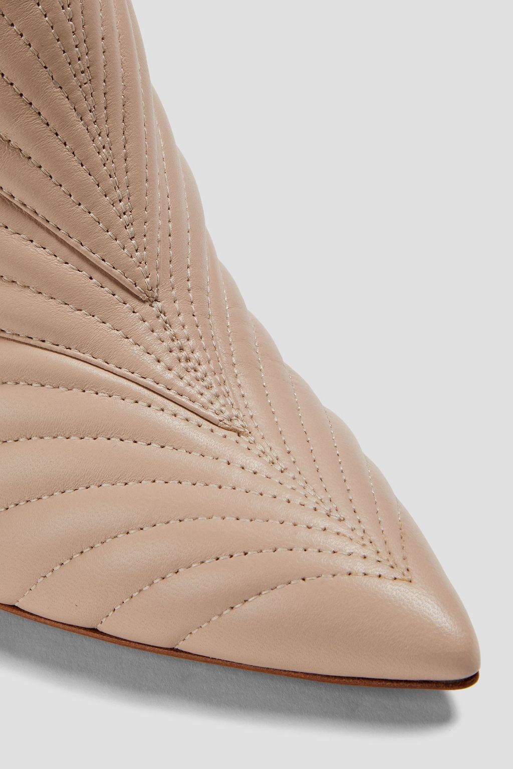GIANVITO ROSSI Eiko quilted leather ankle boots