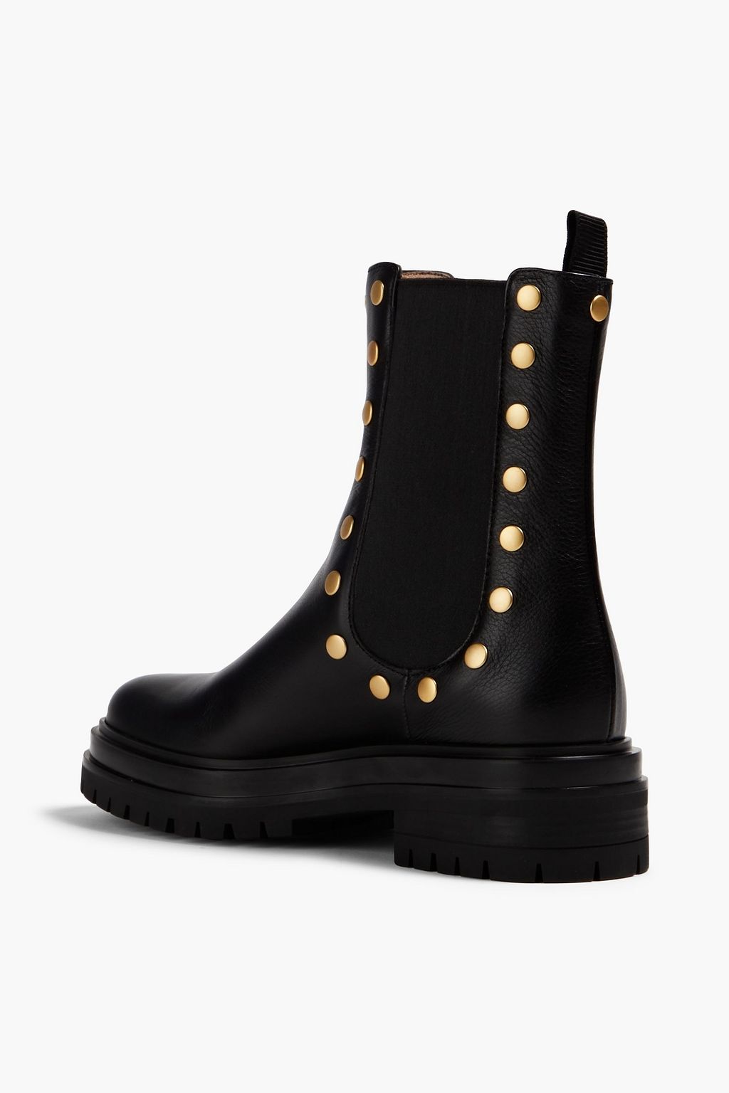 GIANVITO ROSSI Russel studded leather Chelsea boots