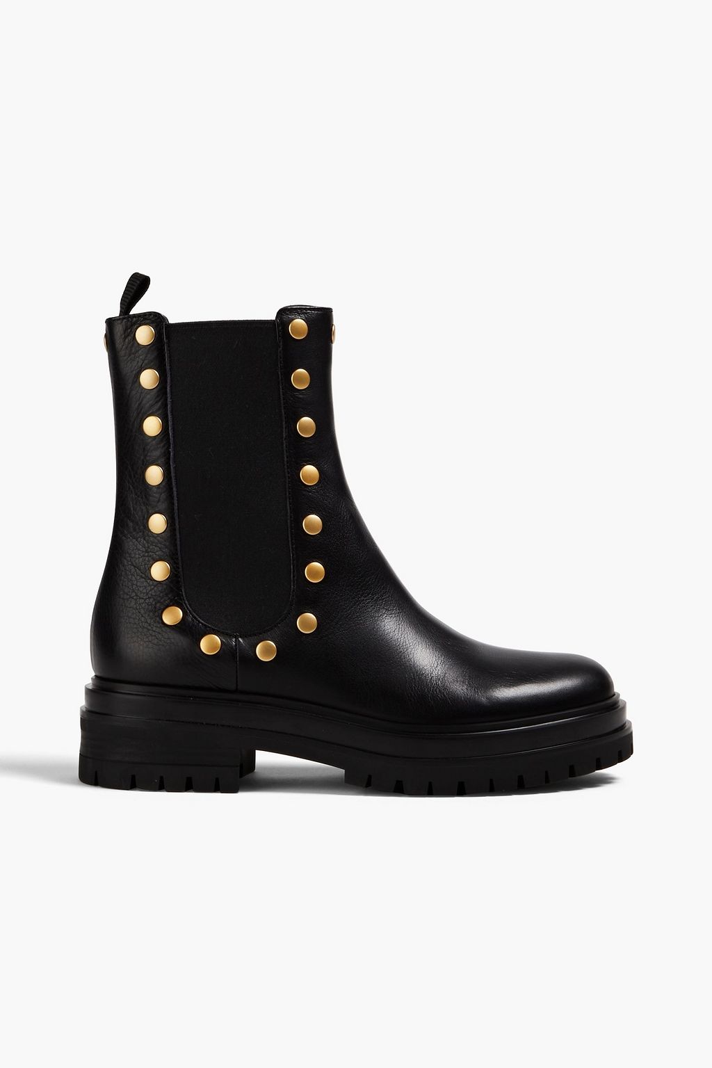GIANVITO ROSSI Russel studded leather Chelsea boots THE OUTNET