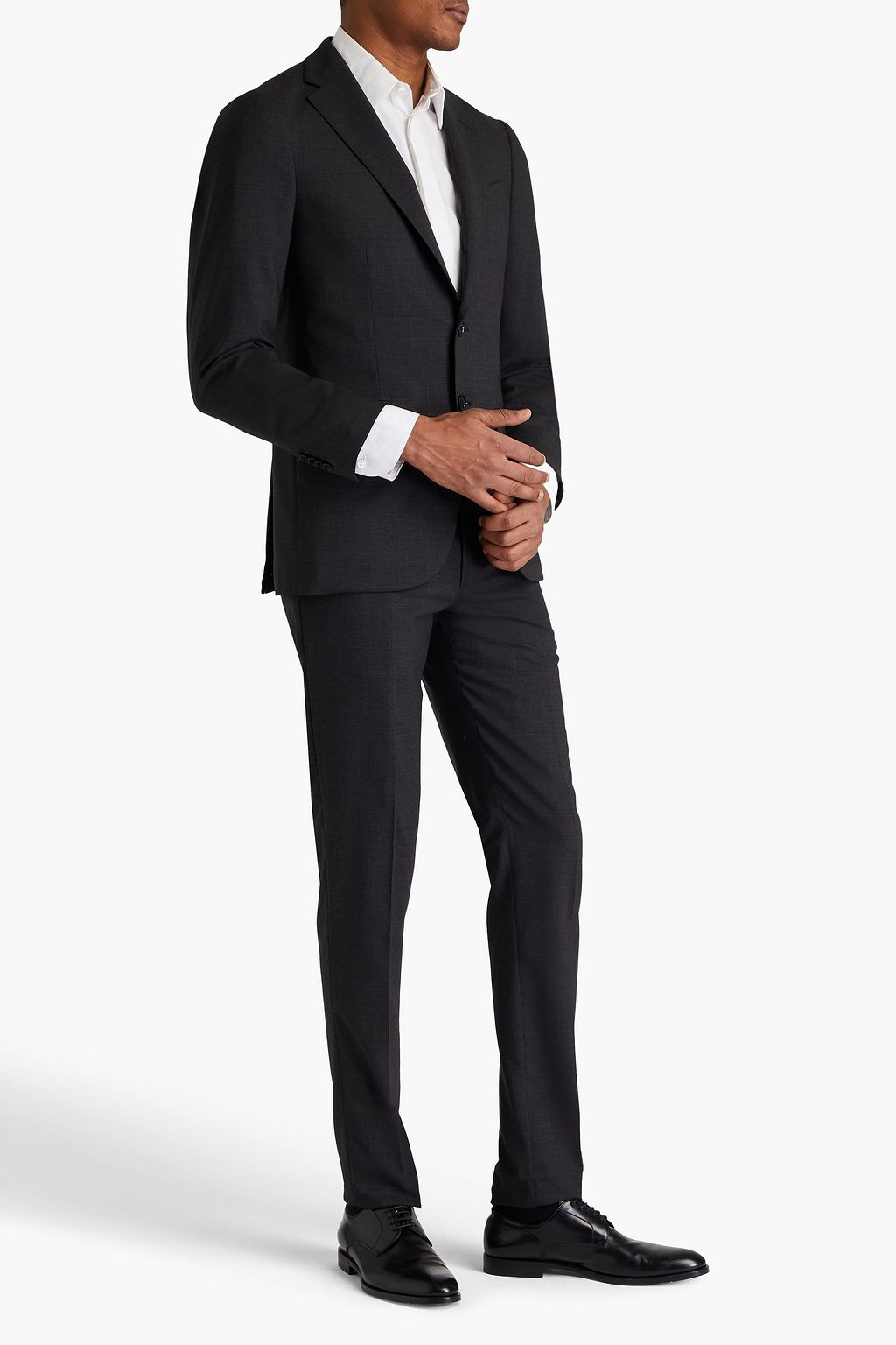 BOGLIOLI Mélange wool suit