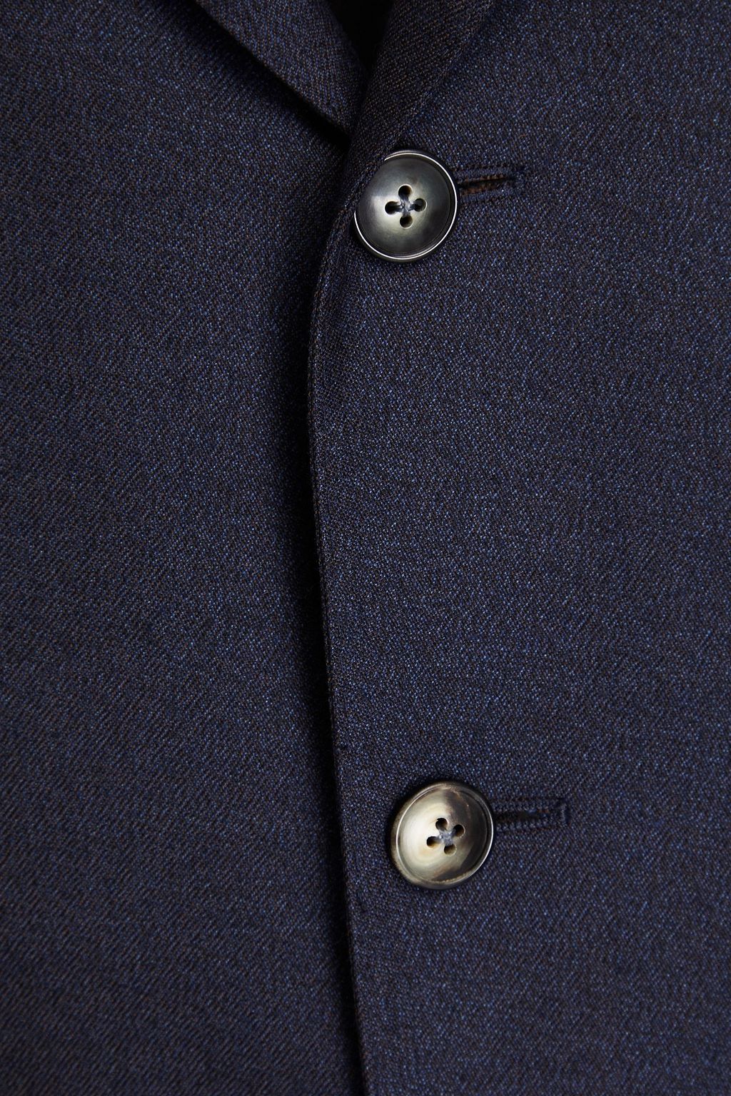 BOGLIOLI Mélange wool-blend crepe suit