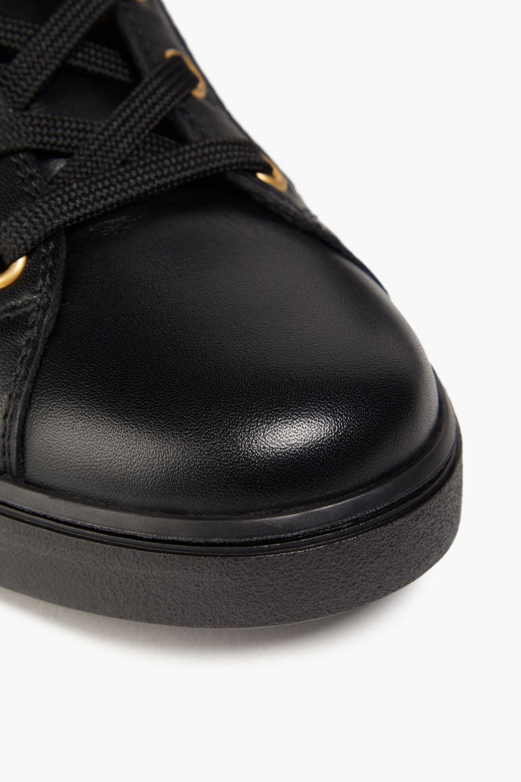 GIANVITO ROSSI Leather high-top sneakers