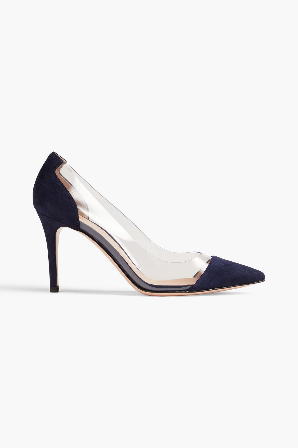 Gianvito rossi shop plexi suede