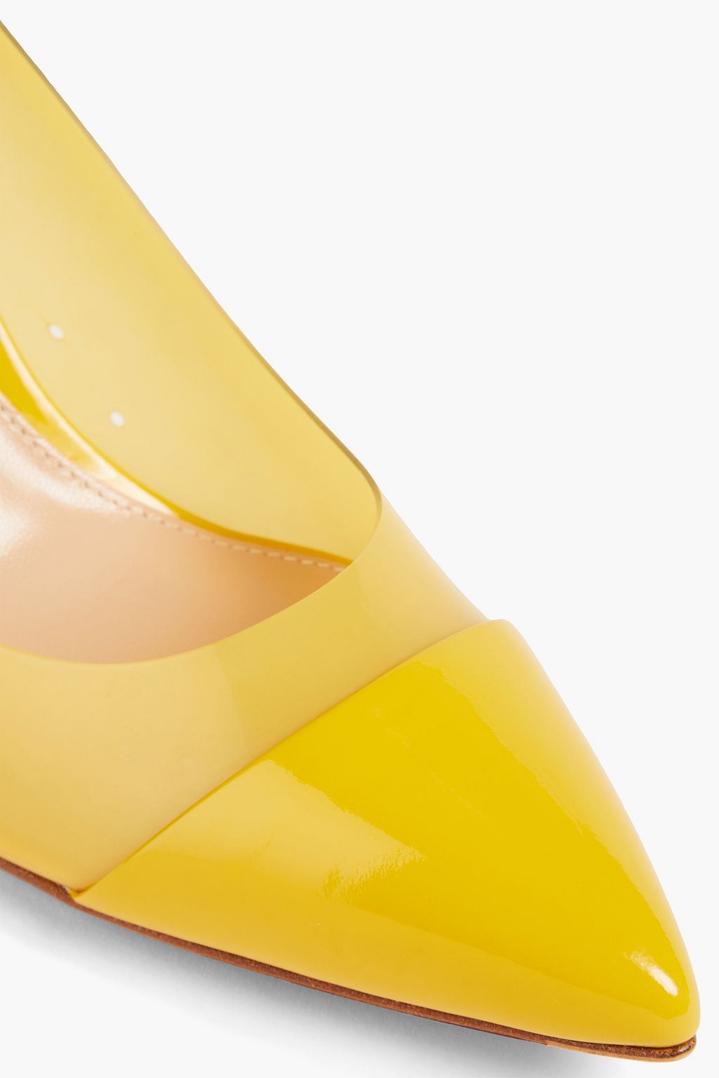 GIANVITO ROSSI Patent-leather and PVC pumps