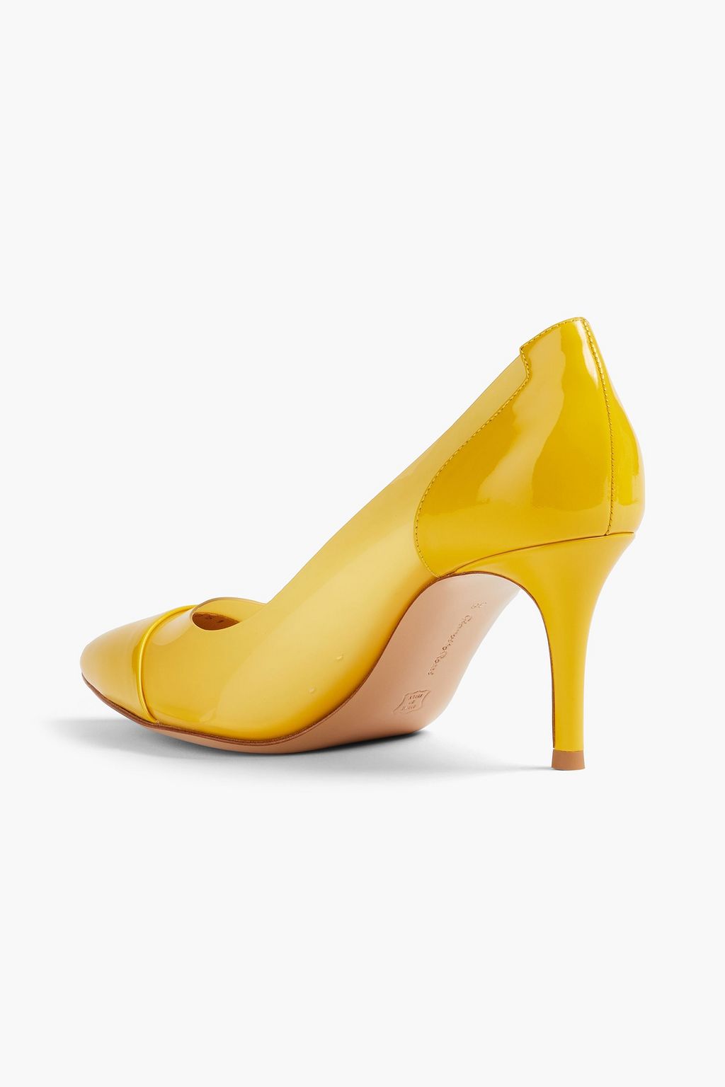 GIANVITO ROSSI Patent-leather and PVC pumps
