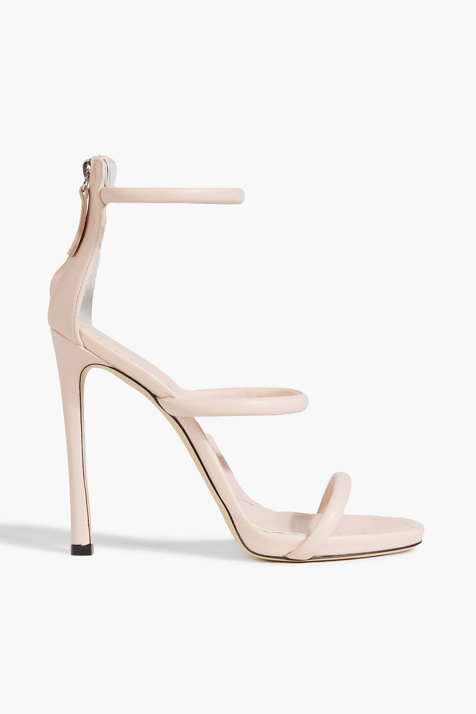 Giuseppe Zanotti Harmony Leather Sandals In Pastel Pink