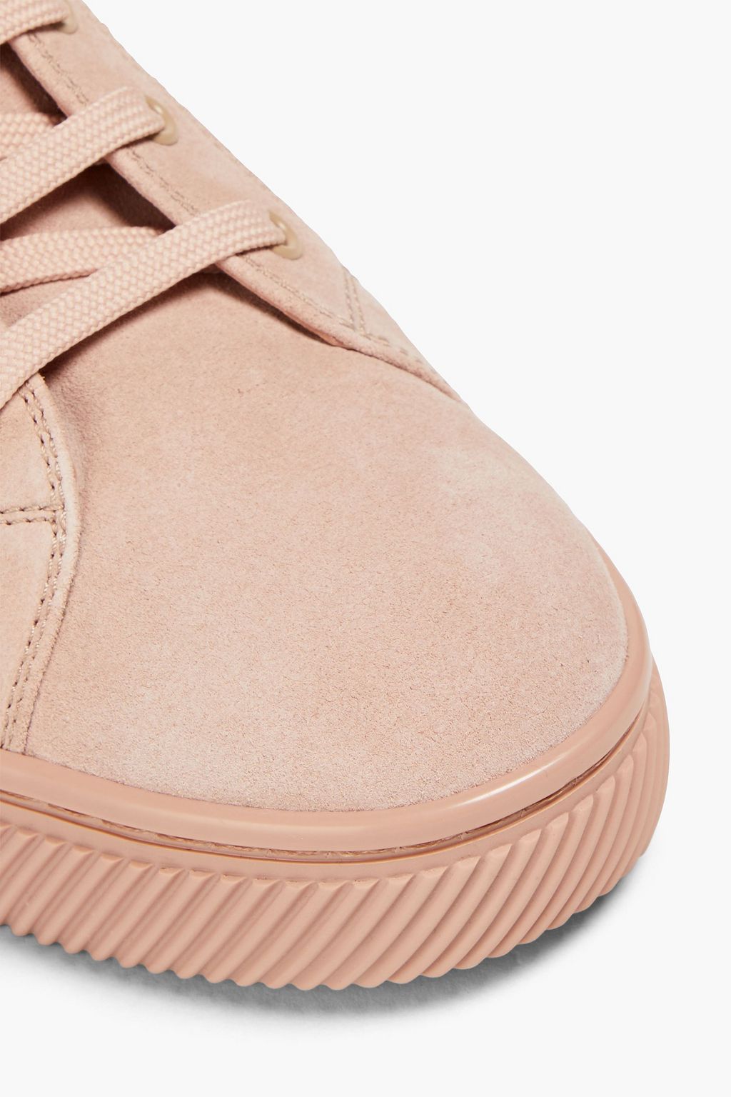 GIANVITO ROSSI Suede high-top sneakers