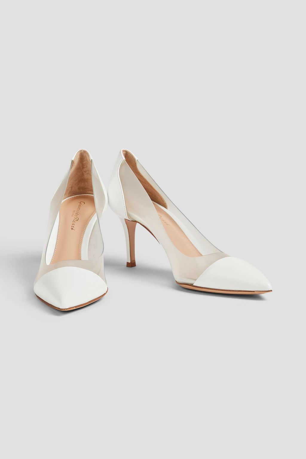 GIANVITO ROSSI Patent-leather and PVC pumps