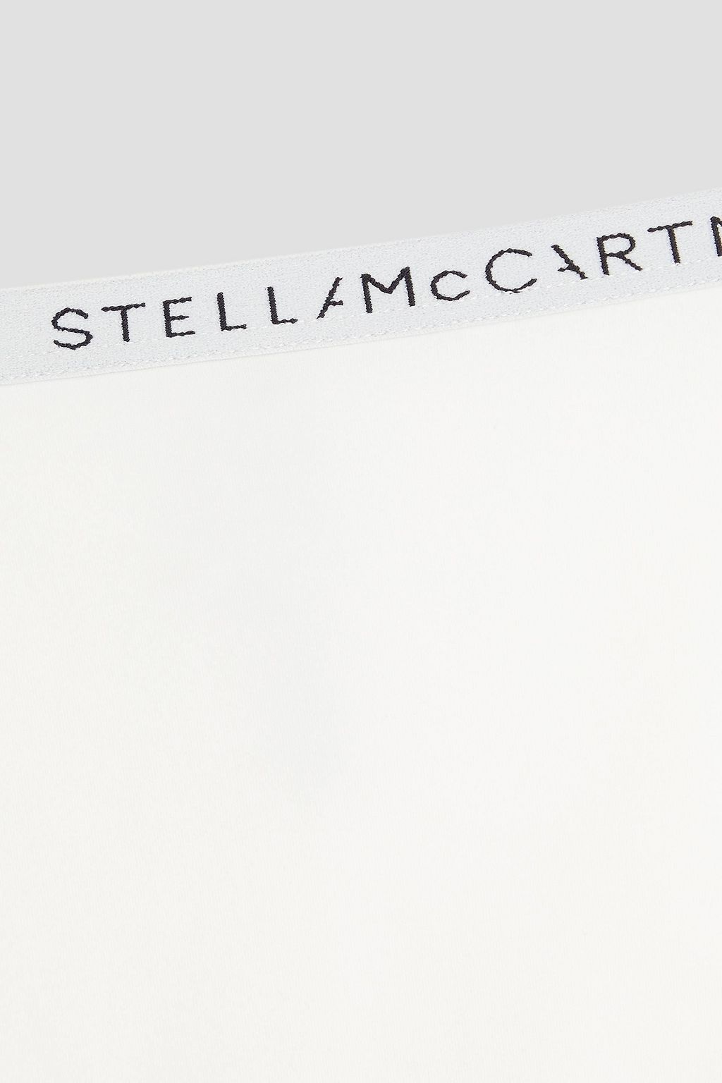 STELLA MCCARTNEY سروال داخلي بخصر مرتفع مصنوع من قطن جيرسي مطاطي