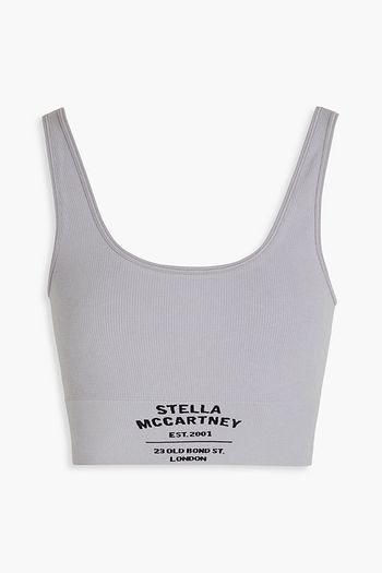 Adidas By Stella McCartney logo-print Sports Bra - Farfetch