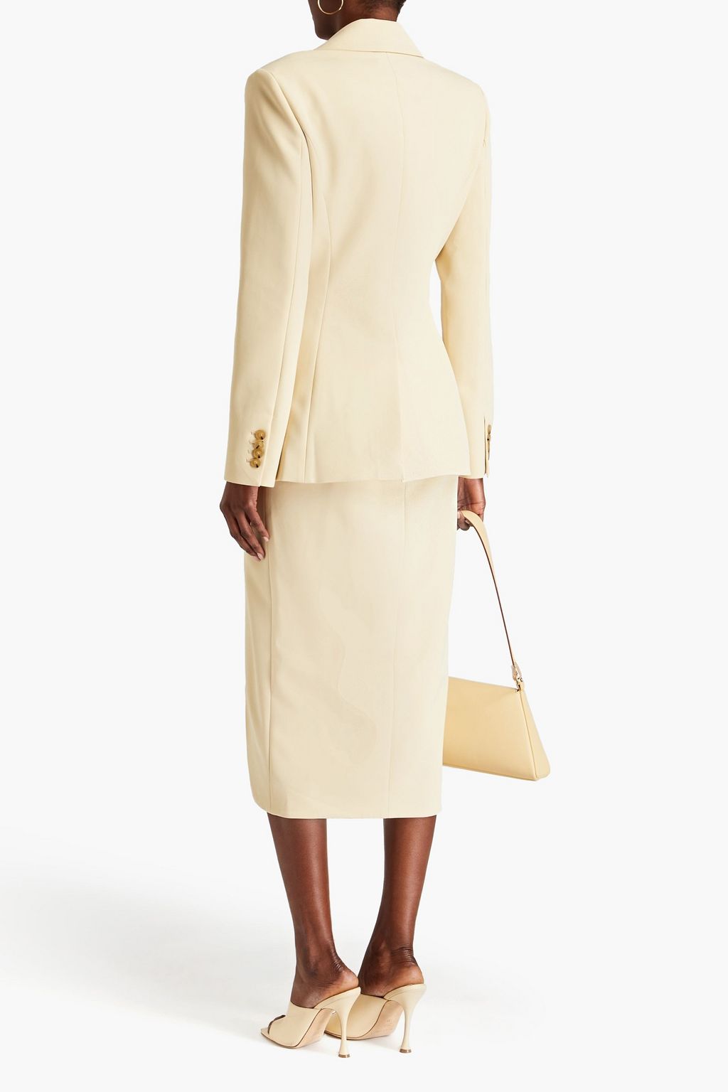 SIMKHAI Aleksa crepe blazer