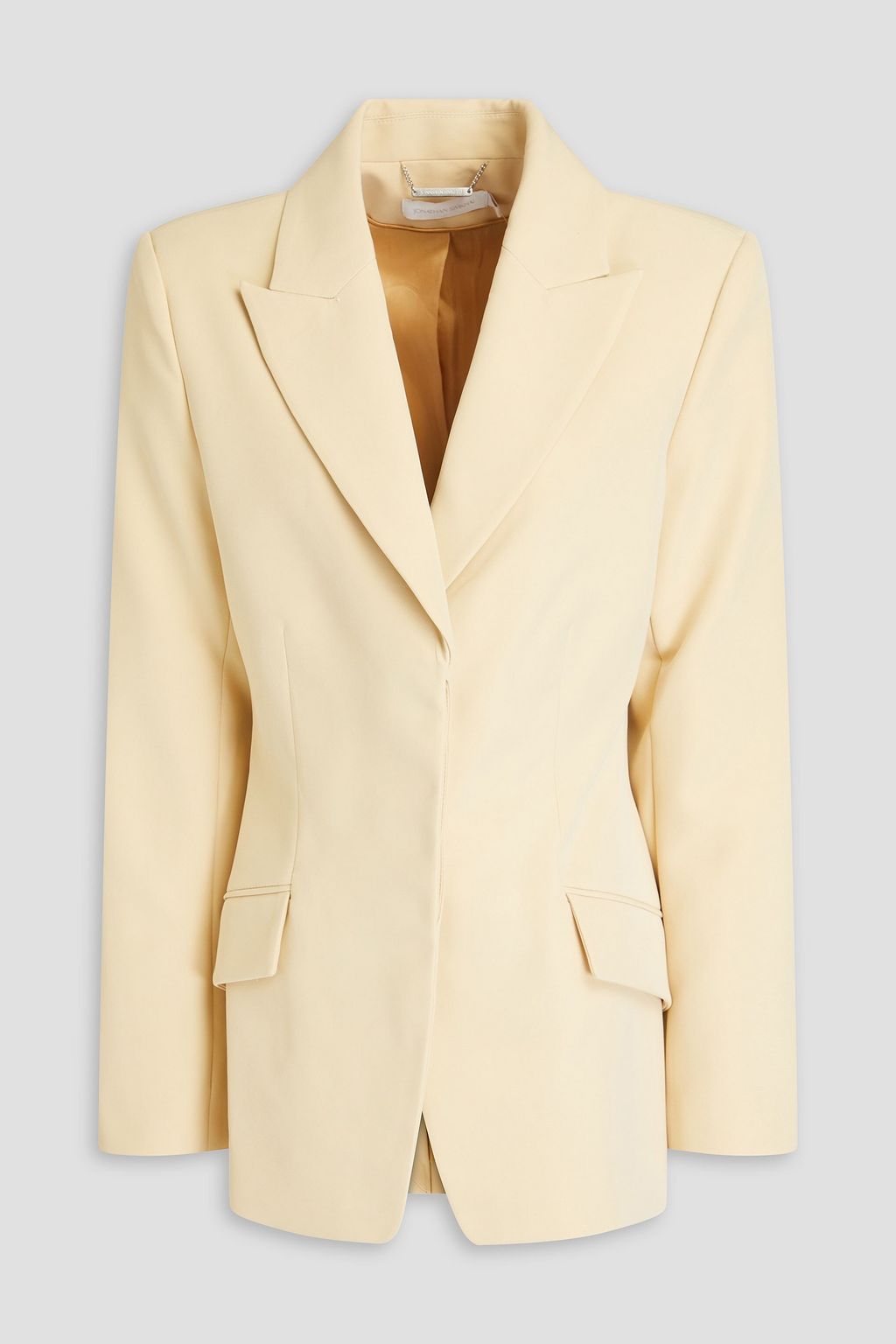 SIMKHAI Aleksa crepe blazer | THE OUTNET