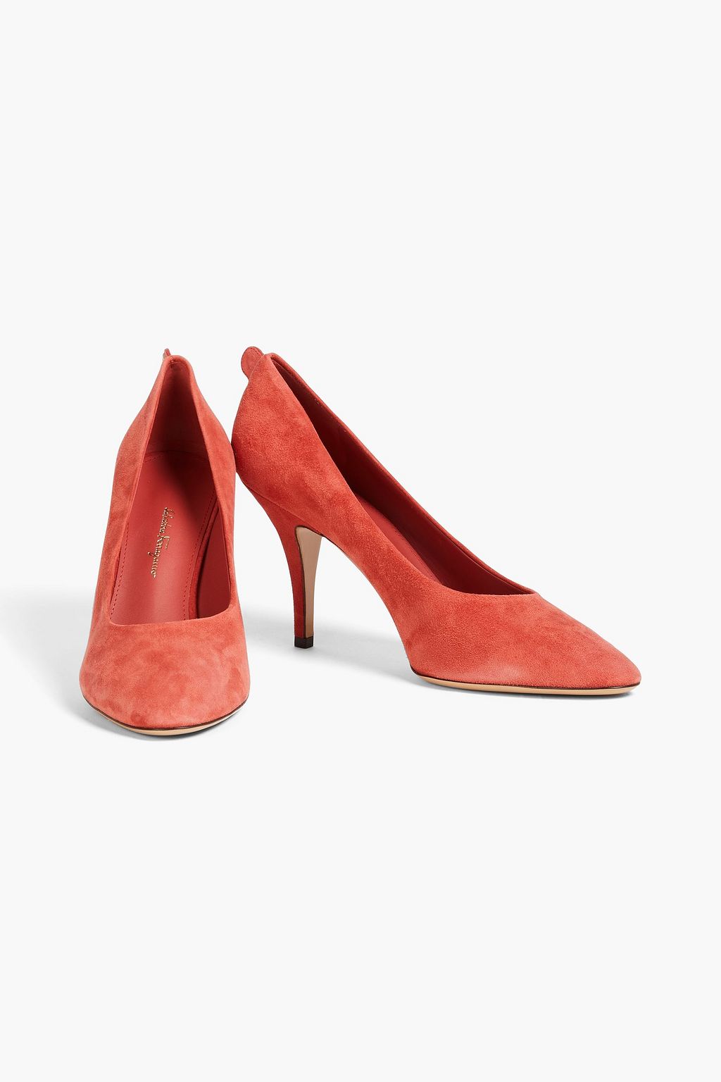 FERRAGAMO 스웨이드 펌프스